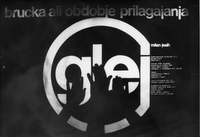 Brucka ali Obdobje prilagajanja - plakat