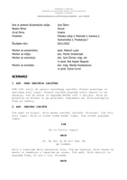 Scenarij za kratki igrani film Deuce - 