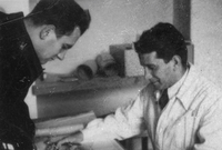 Filip Kalan Kumbatovič Kolega na arhitekturi in kolega na arhitekturi - Kalan Kumbatovič je bil predavatelj v seminarju prof. arh. Ivana Vurnika, Ljubljana, 1936-41.