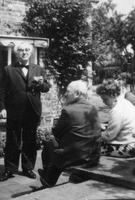 Homo mensura - Dr. Heinz Kindermann, dr. Hans Knudsen, dr. Margaret Dietrich - ob zasedanju FIRT, Piran 1963