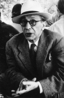 Claude Aveline - Francosko-švicarski pisatelj, udeleženec FIRT iz Francije ob zasedanju v Piranu, 1963