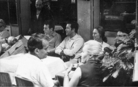 Homo mensura  - Ob seminarju FIRT 1971 (?) 

Na sliki: Filip Kumbatovič Kalan, Rose-Marie Moudoues, Zofija Kumbatovič, Malina Schmidt 