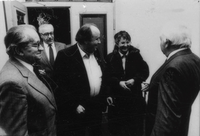 Homo mensura - Filip Kumbatovič Kalan, Holger in Monika Sandtke.
Erlangen, 23. 11. 1982, Bayerisches Rundfunk.
