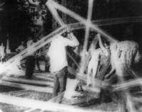 Projekt tuba - OHO - Avtor happeninga: Milenko Matanović.
Park Zvezda, 1968