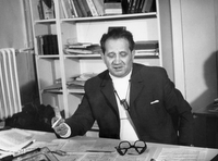 Homo mensura - Filip Kalan Kumbatovič - Posneto na AGRFT za TV po FIRTu v Köbenhavnu, septembra 1971, ko je bil od delegatov iz 20 držav izvoljen za predsednika.