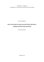 Smrt in žalovanje kot mejna in preobrazbena dejavnika v sodobnih uprizoritvenih umetnostih - pdf. - 