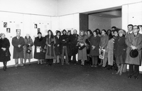 Razstava Molière na slovenskem odru - Otvoritev razstave: Mestna galerija Ljubljana, 10. 1. 1975.
