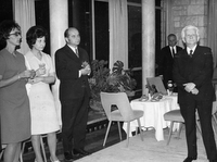 Razstava Goldoni na slovenskem odru - Simoniti, Lokar, Marin, ? - Otvoritev razstave: Mestna galerija Portorož, september 1972.
