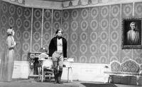 Stefan Zweig: Siromakovo jagnje - Šarič, Levar - SNG Drama Ljubljana, 19. 1. 1935.
Fotografija je last SLOGI.
Neg.: S.LX, 31, sig. 2118