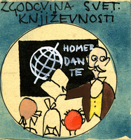Ilustracije študijskih predmetov  - Zgodovina svet. književnosti
