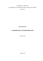 Umetniški odziv na eksistencialni strah - digitalna kopija - pdf. 