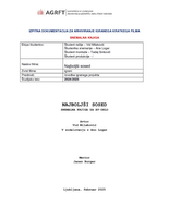 Snemalna knjiga za kratki igrani film Najboljši sosed - Ta spletna različica je zmanjšane kvalitete, original se hrani na NASu.