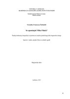 Se spominjaš Vilka Filača? - 