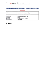 Scenarij za kratki igrani film Ko sem dopolnil 20 let - 