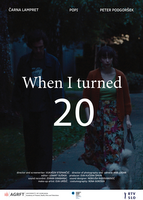 Ko sem dopolnil 20 let: vertikalni plakat v angleščini - 