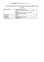 Scenarij za kratki igrani film Kot ti - 