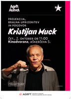 4. AGRFT festival - 2025 - Kristijan Muck - plakat - 84x59cm