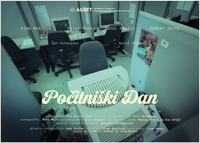 Počitniški dan: Ležeči plakat v slovenščini - 